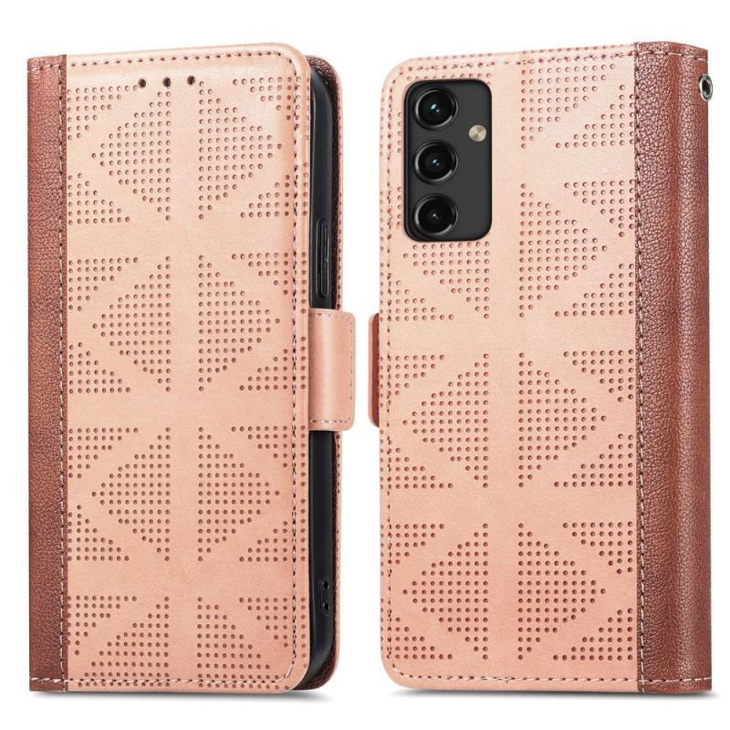 Læder Cover Samsung Galaxy A14 / A14 5G Stilfuld