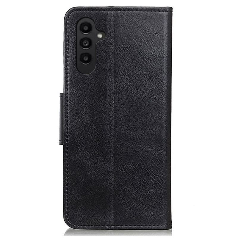 Læder Cover Samsung Galaxy A14 / A14 5G Vendbar Lås