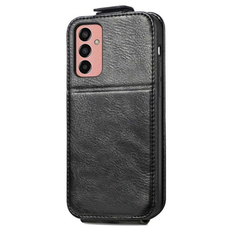 Læder Cover Samsung Galaxy M13 Flip Cover Lodret Flap Møntpung