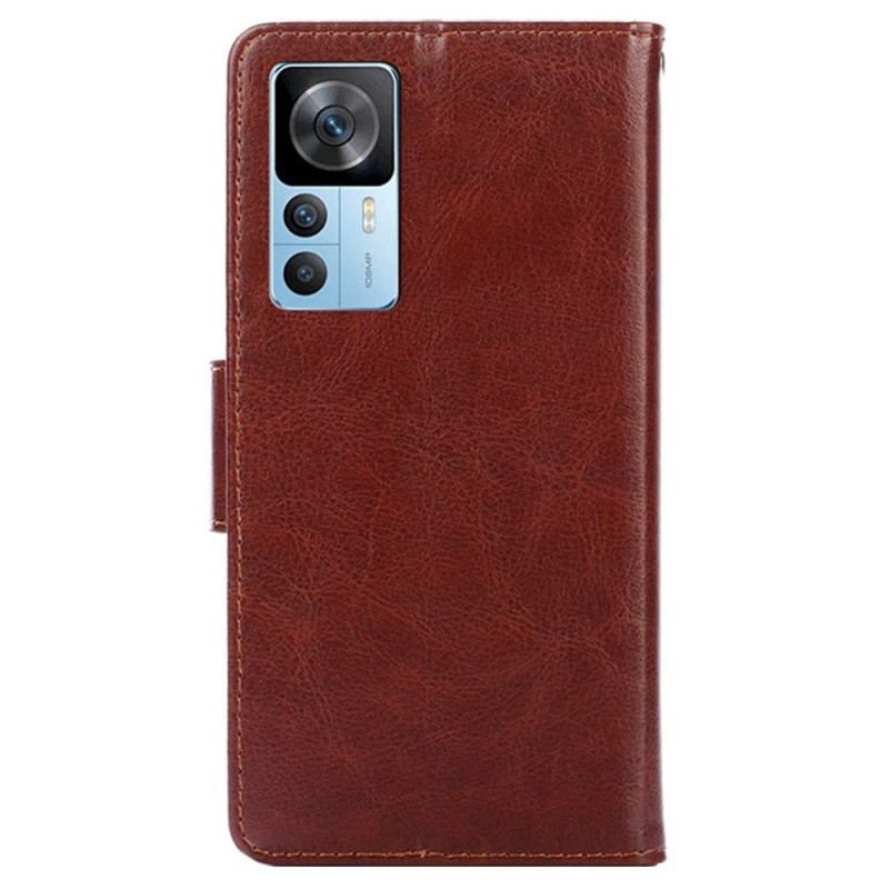 Læder Cover Xiaomi 12T / 12T Pro Retro Læder Stil