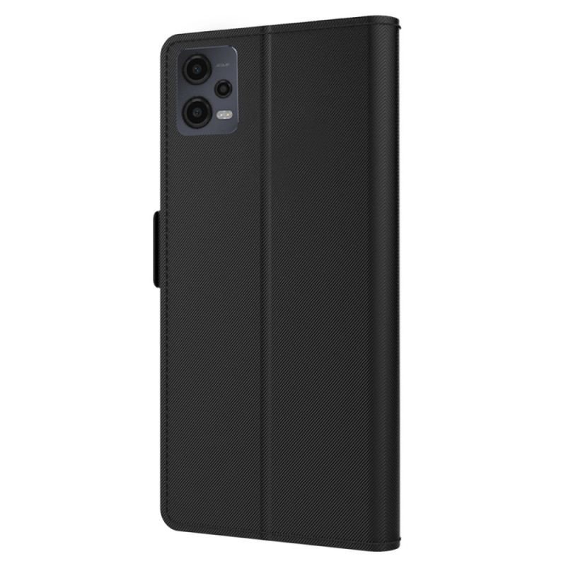 Læder Cover Xiaomi Redmi Note 12 5G Aftageligt Spejl Og Kortholder