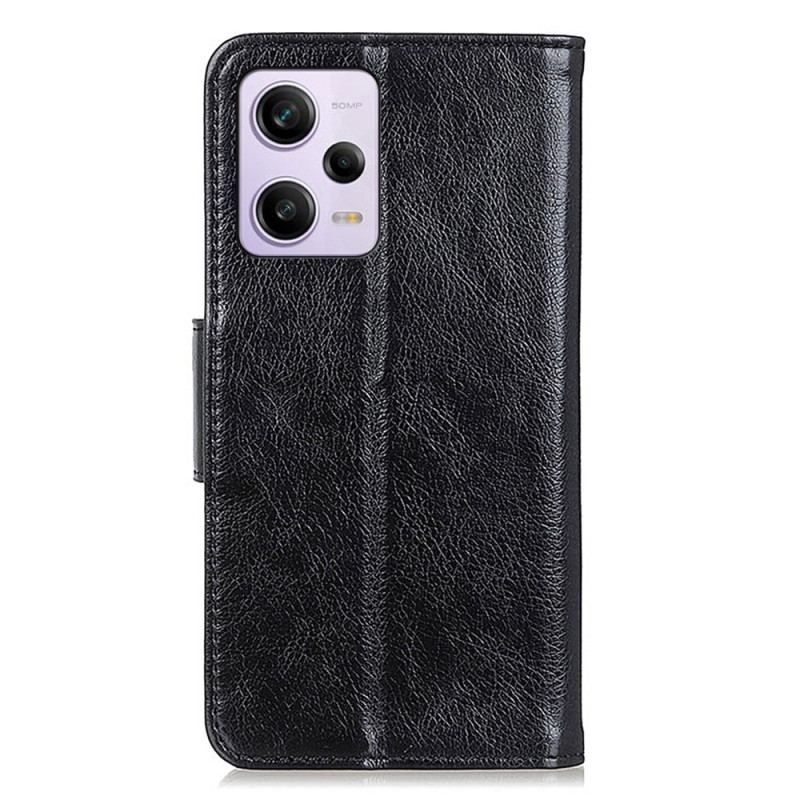 Læder Cover Xiaomi Redmi Note 12 Pro Plus Split Nappa Læder