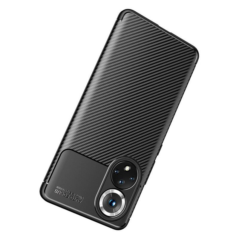 Mobilcover Honor 50 Pro Pro Flexible Carbon Fiber Texture