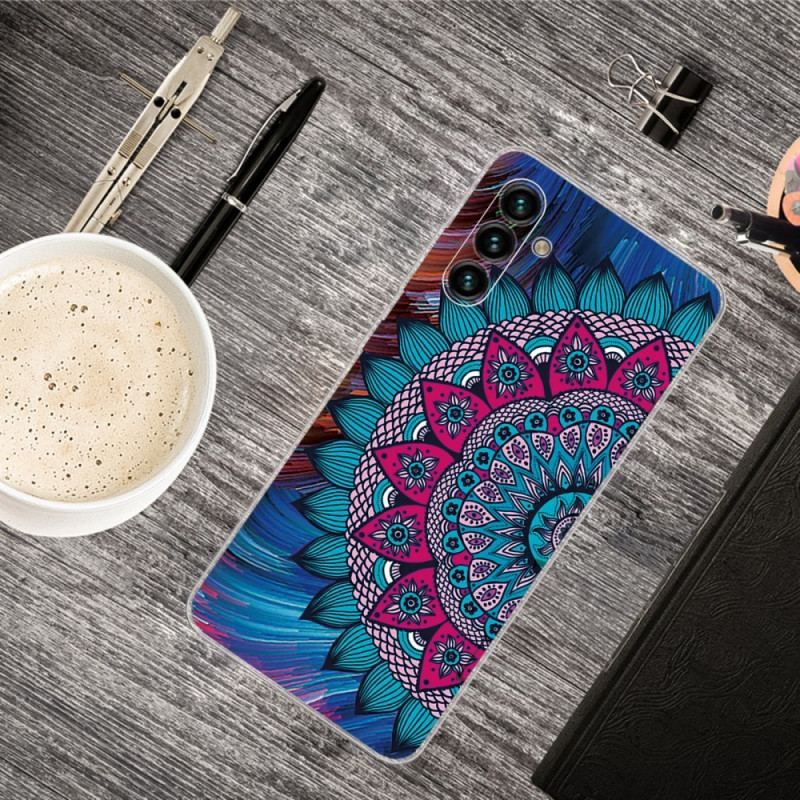 Mobilcover Samsung Galaxy A13 5G / A04s Farverig Mandala