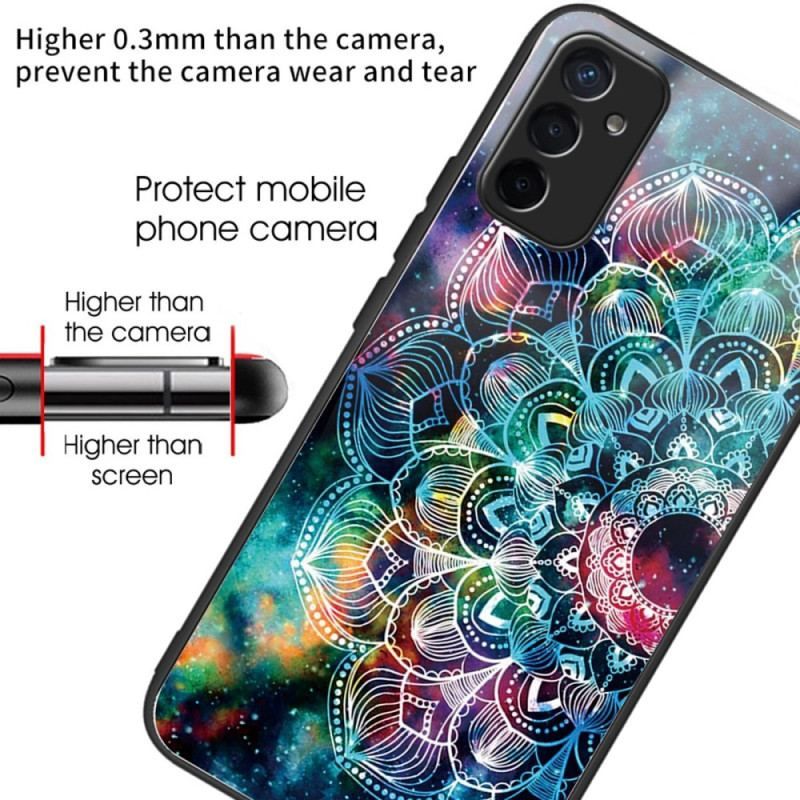 Mobilcover Samsung Galaxy M13 Mandala Hærdet Glas