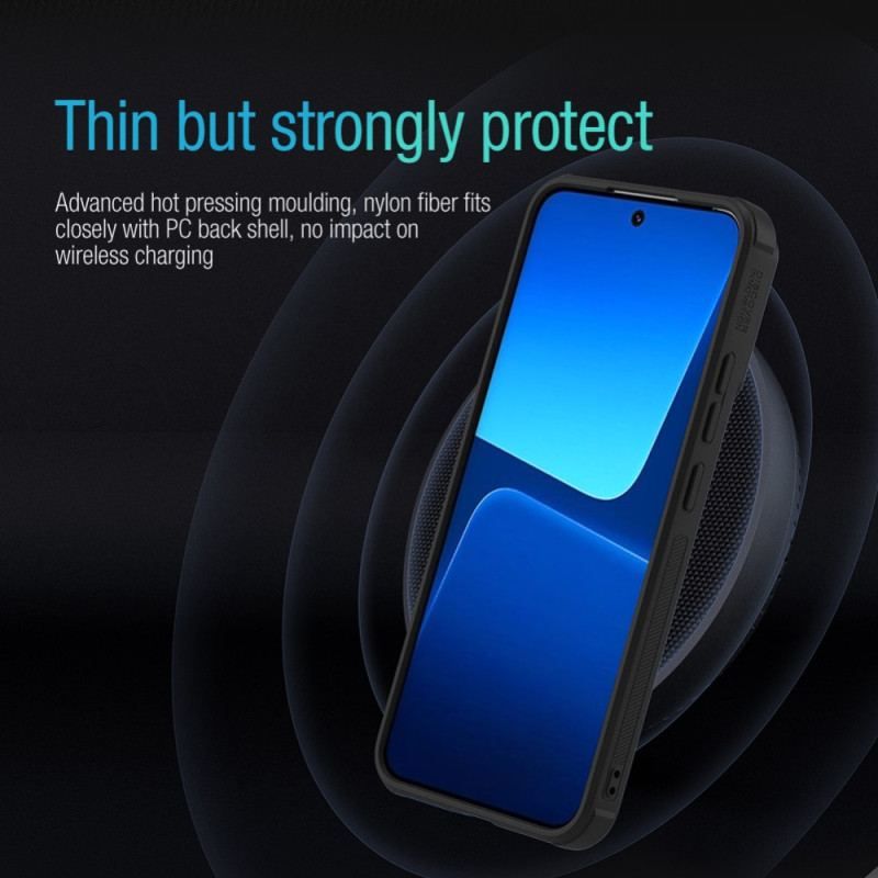 Mobilcover Xiaomi 13 Camshield Texture Nylon Nillkin