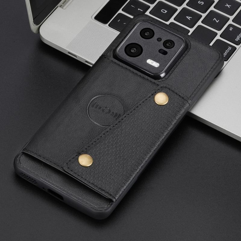 Mobilcover Xiaomi 13 Kortholder Stativ