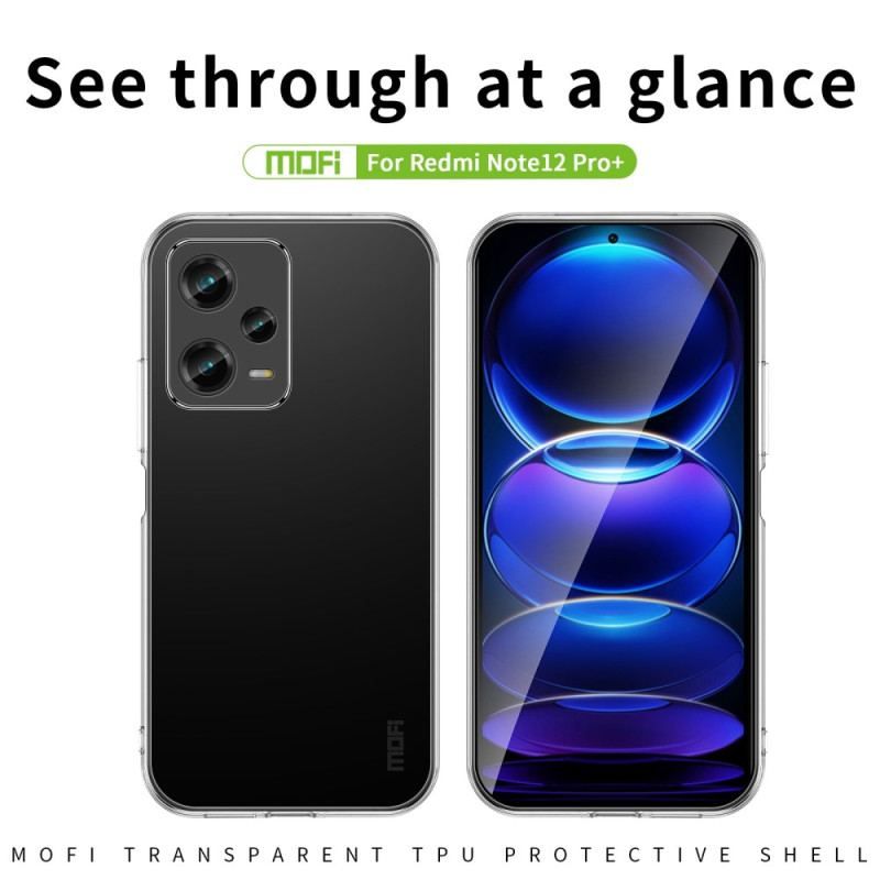 Mobilcover Xiaomi Redmi Note 12 Pro Plus Gennemsigtig Mofi